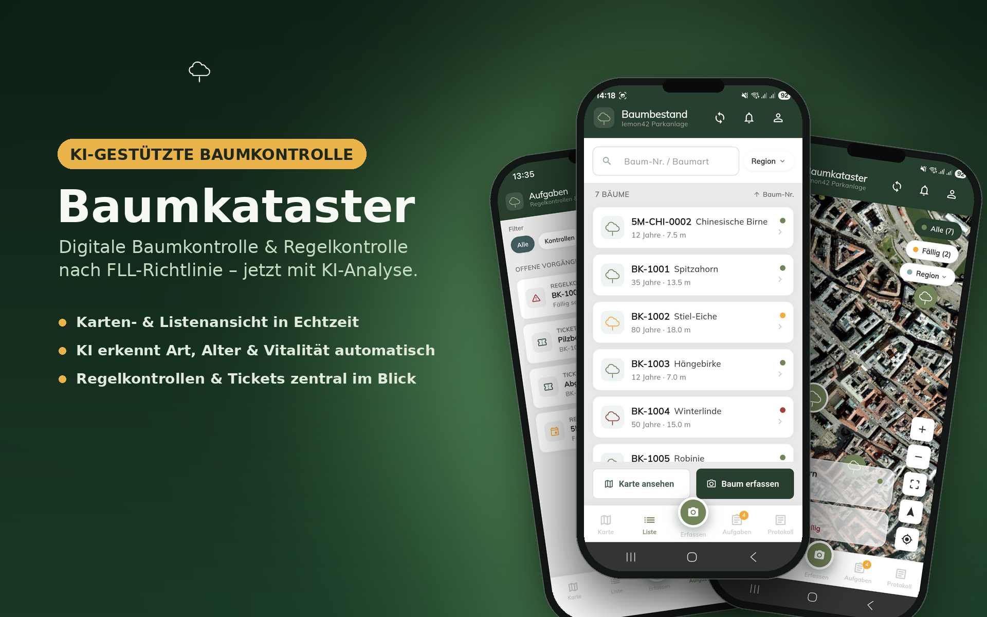 Baumkataster App – Digital Tree Management